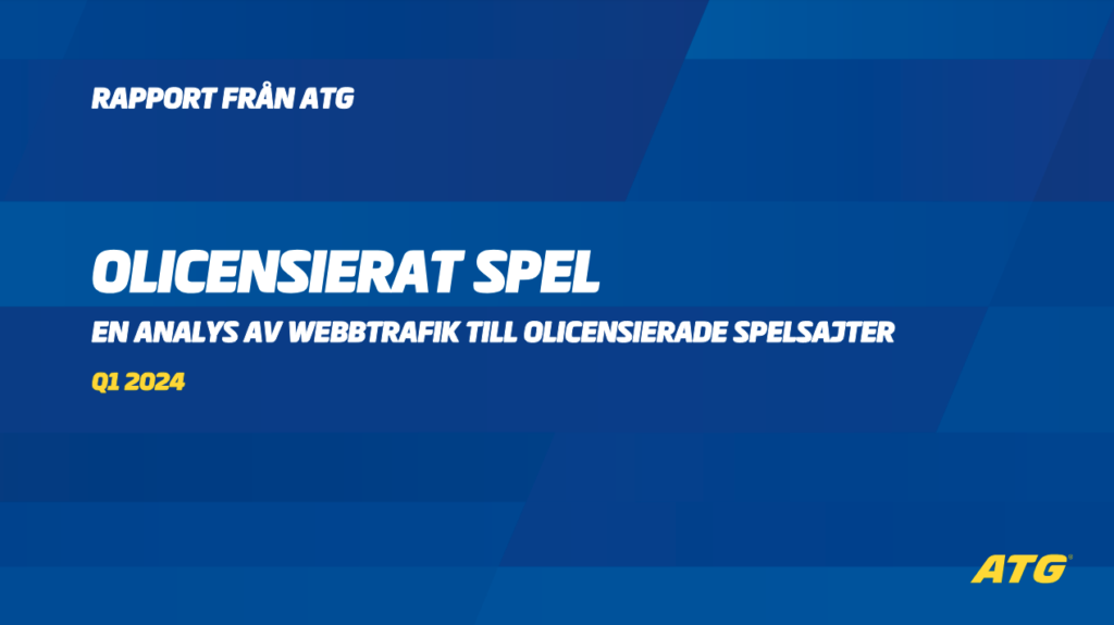 ATG: Trafiken till olicensierade spelbolag ökar