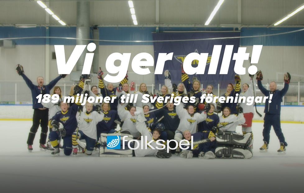 Folkspel Ideell Förening får varning och sanktionsavgift för bristande ålderskontroll
