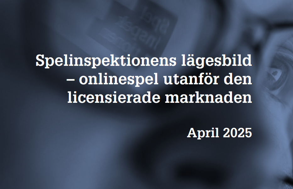 Spelinspektionens rapport: 86 procent kanalisering – men stora utmaningar med olicensierat spel